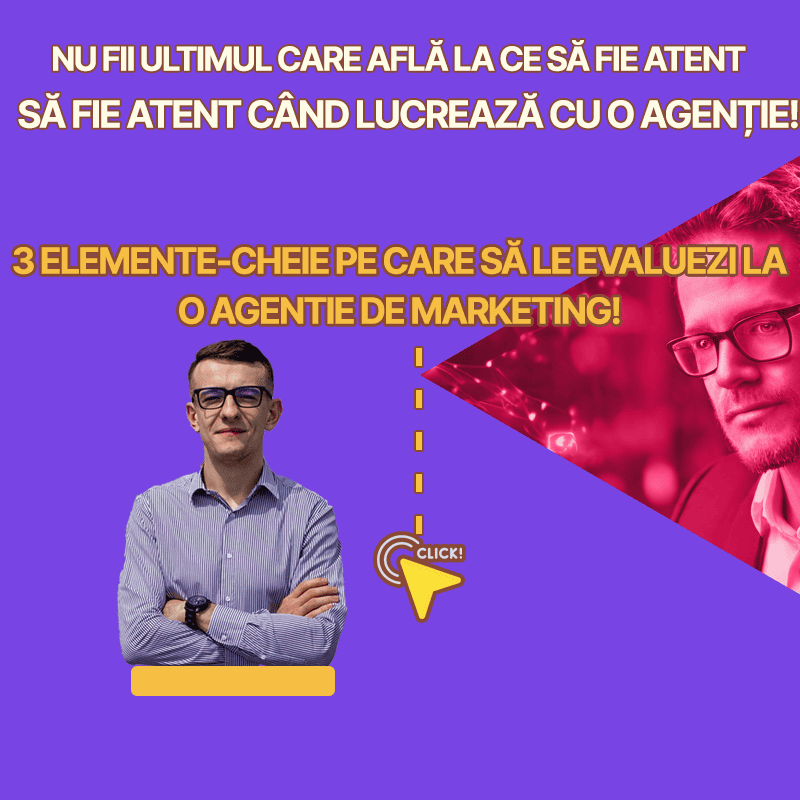 Trei elemente cheie pentru evaluarea unei agentii de marketing online.
